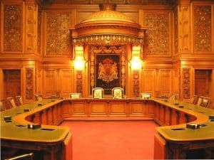 Freie und Hansestadt Hamburger Senat Saal